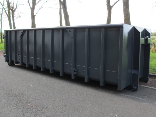 haakarmcontainer containerbak 10 m3 vk containers schuin achter