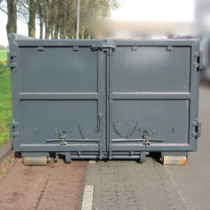 haakarmcontainer containerbak 20 m3 vk containers voorkant